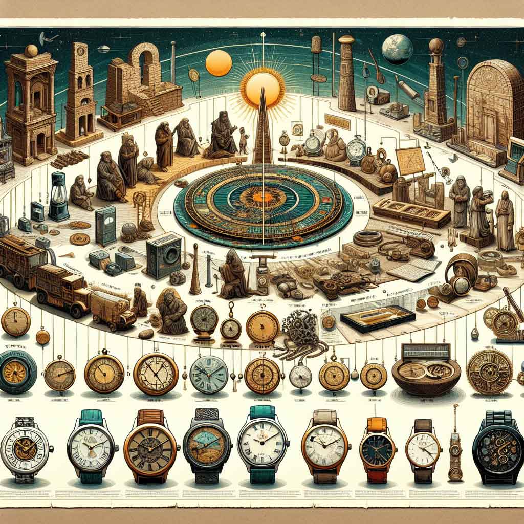 تاریخچه ساعت: از زمان‌های قدیم تا امروز و دلایل پیدایش آن‌ها