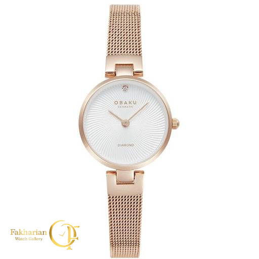 watch0988 ساعت مچی زنانه اوباکو Obaku اورجینال مدل V256SXVIMV*