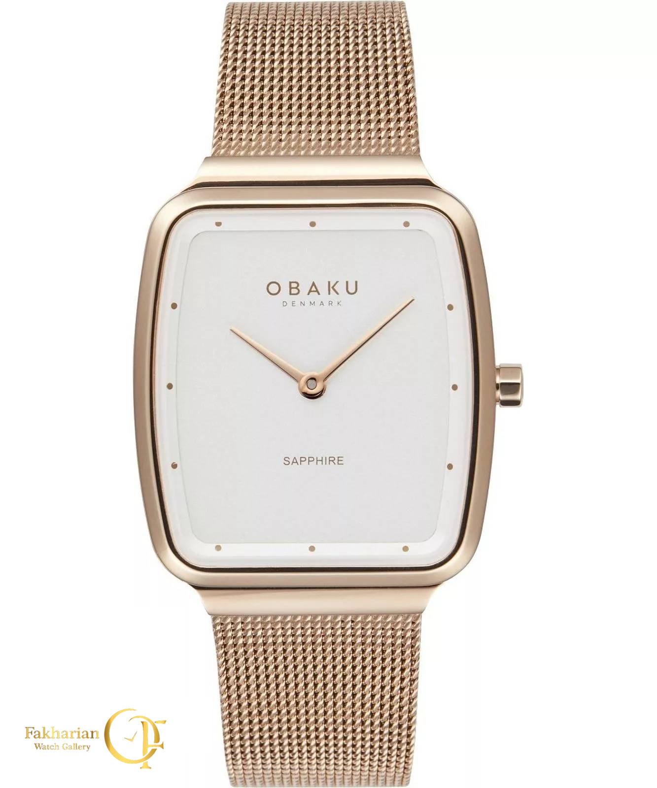 watch6555 ساعت مچی زنانه اوباکو Obaku اورجینال مدل V267LXVIMV